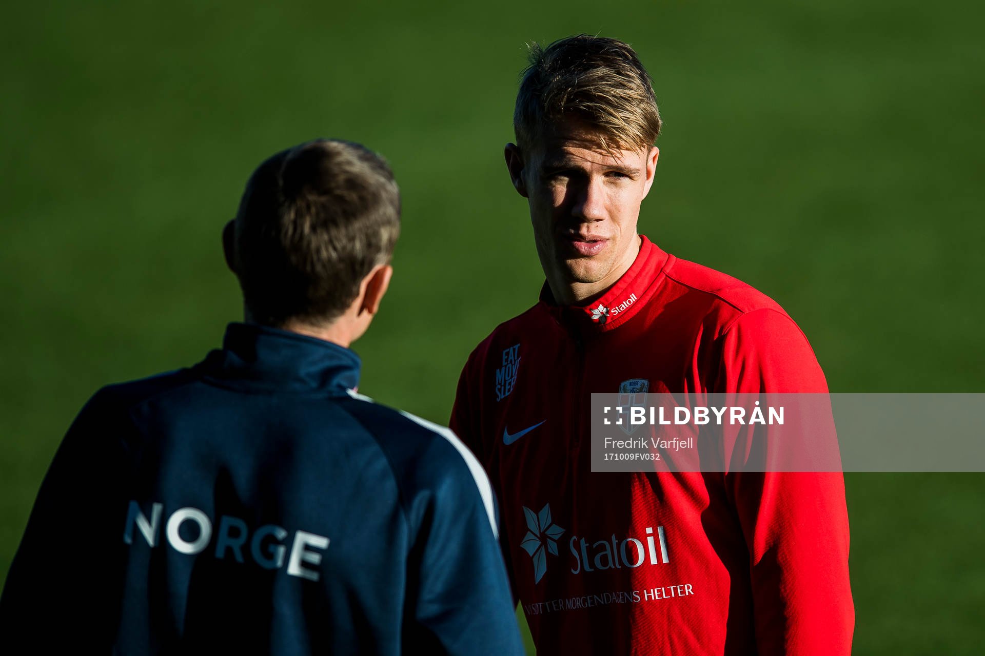 Tore André Flo and Kristoffer Vassbakk Ajer