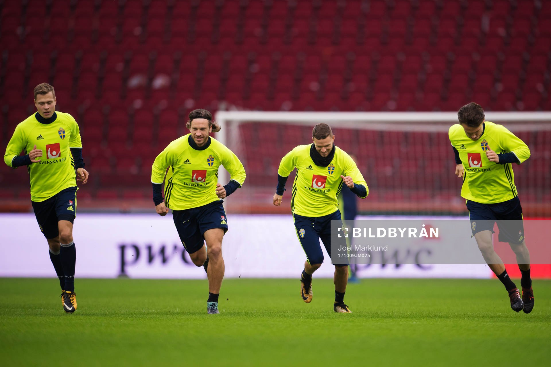 Viktor Claesson, Gustav Svensson, Marcus Berg  och Albin