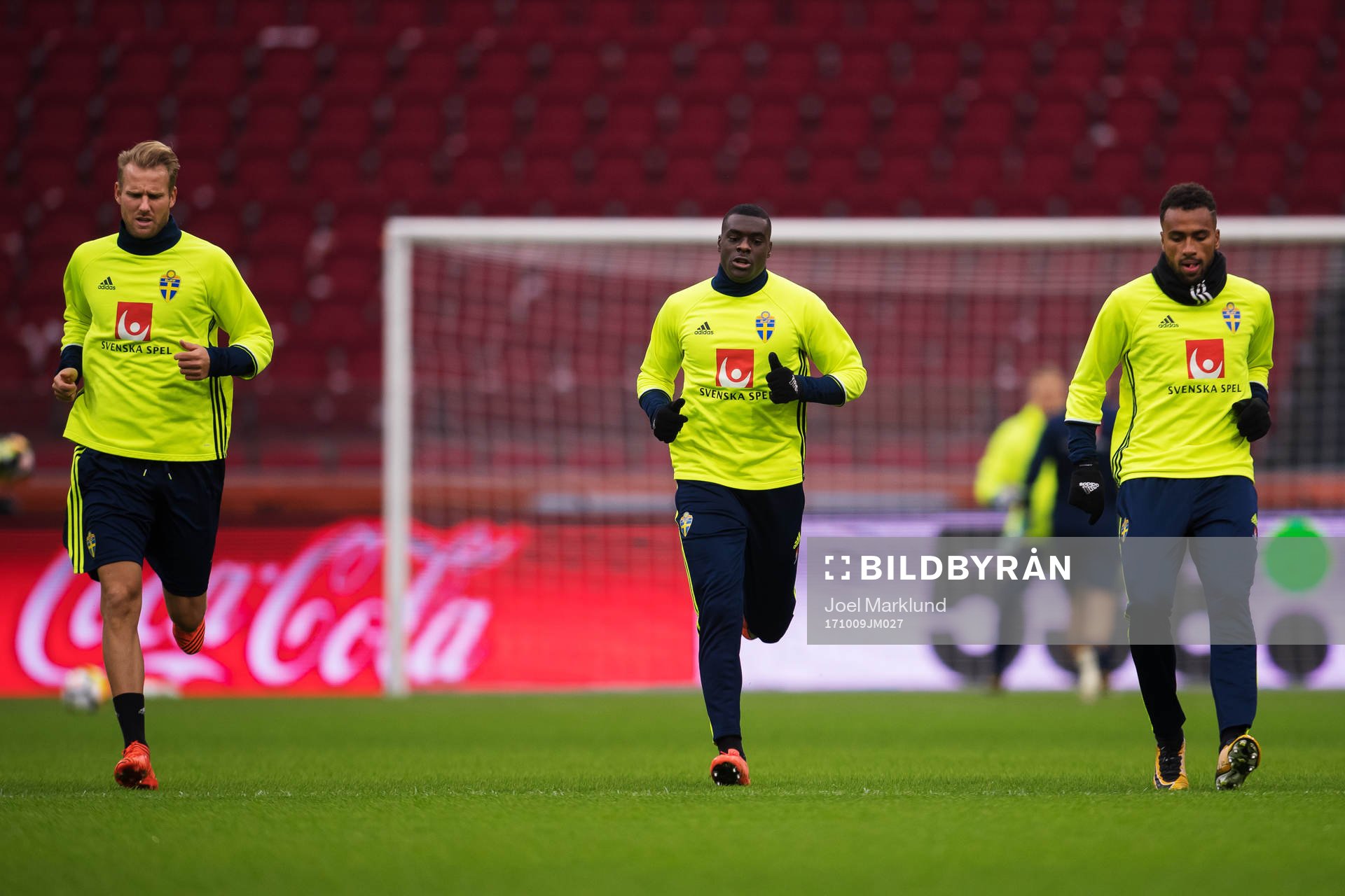Ola Toivonen, Ken Sema och Isaac Kiese Thelin