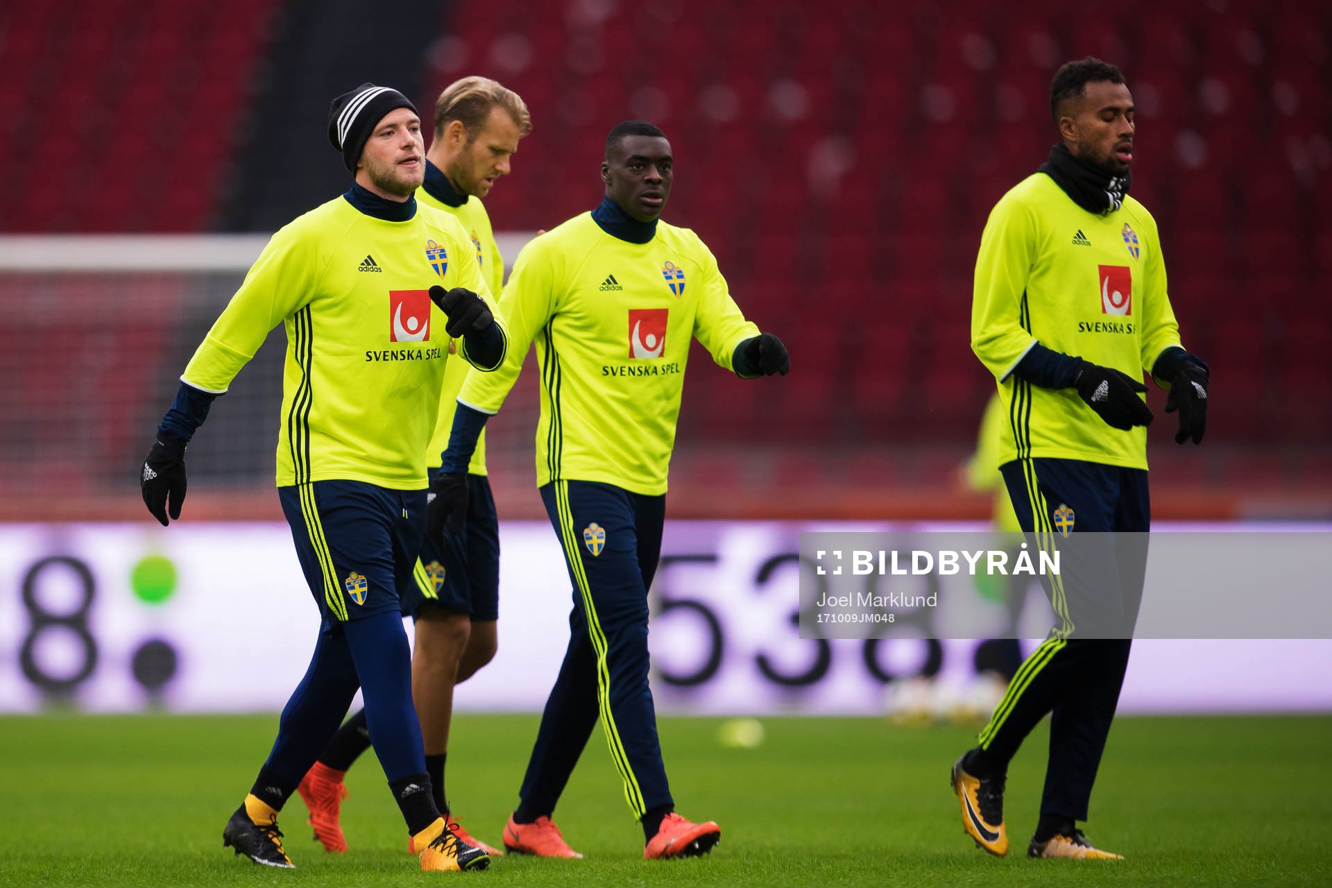 John Guidetti, Ola Toivonen, Ken Sema och Isaac Kiese Thelin