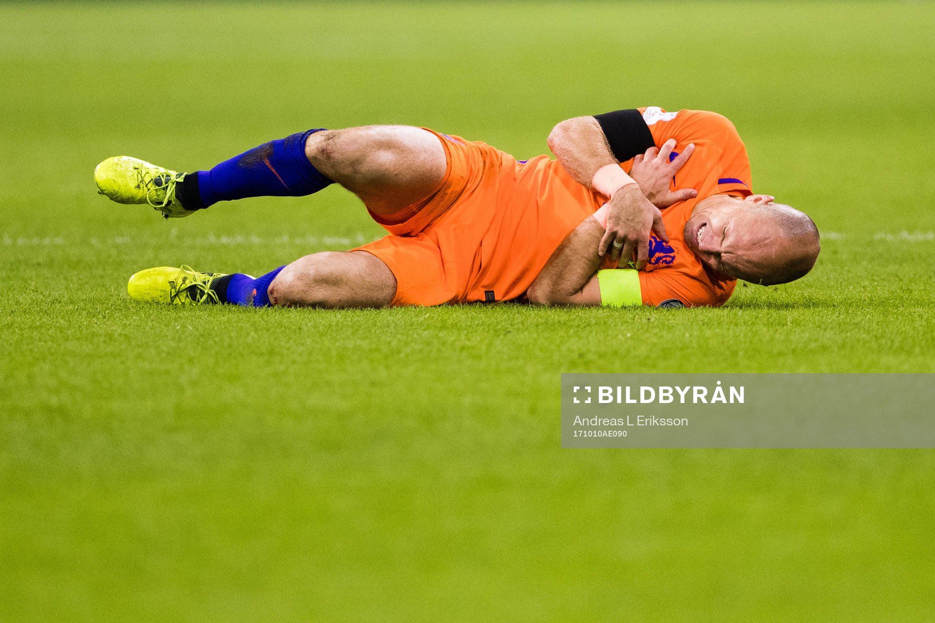 Hollands Arjen Robben har ont