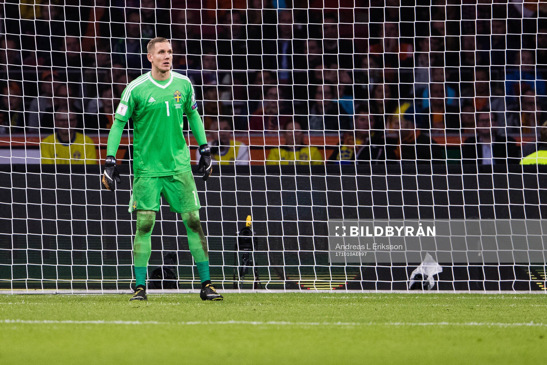 Sveriges målvakt Robin Olsen