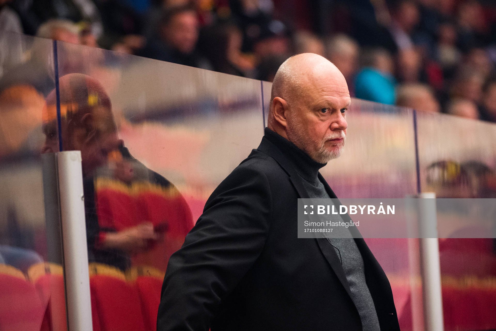 head coach Roger Melin of Brynäs