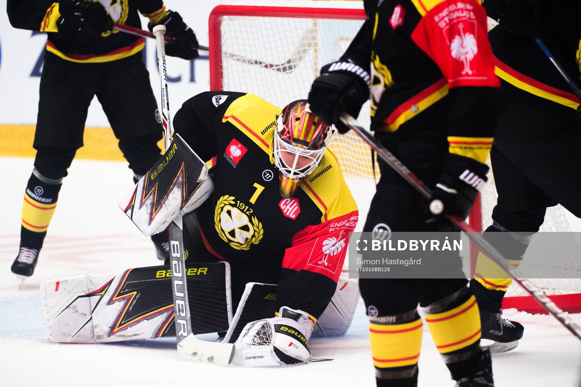 goalkeeper Felix Sandström of Brynäs