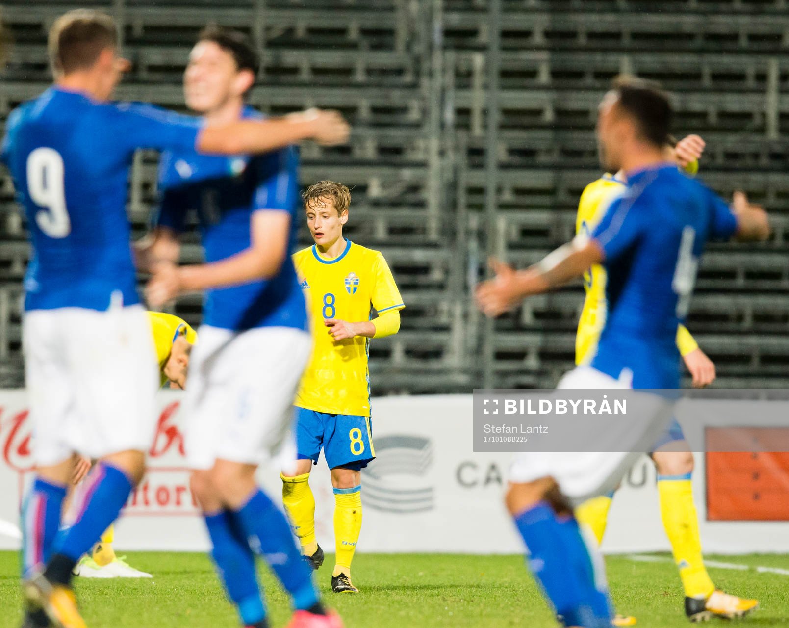 Sveriges Henrik Bellman deppar samtidigt som Italiens