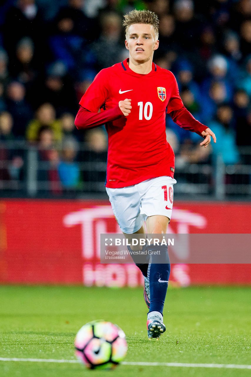 Martin Ødegaard of Norway
