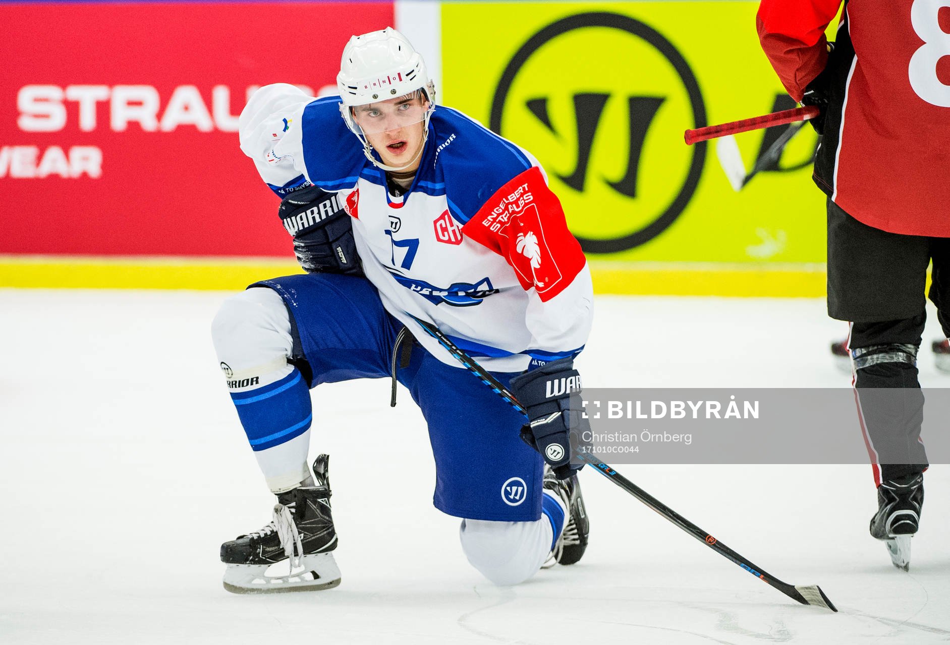 Tomas Bartejs of Kometa Brnos looks dejected