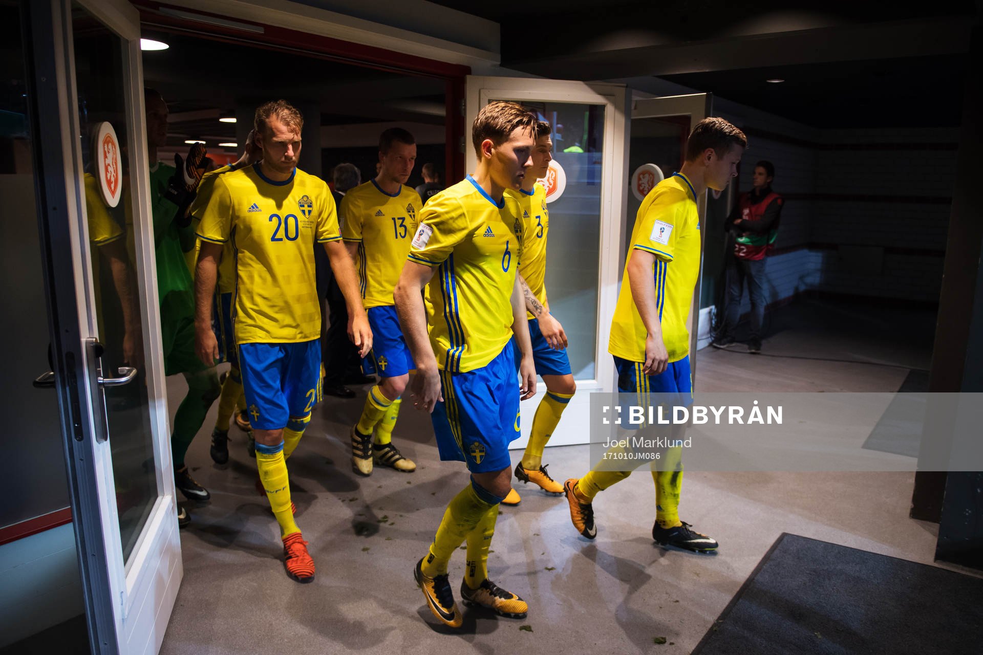 Sveriges Ola Toivonen, Jakob Johansson, Ludwig