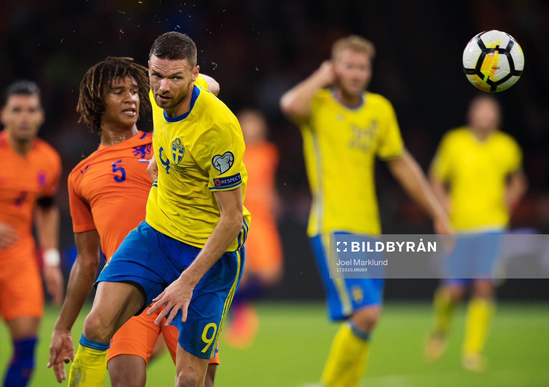Hollands Daley Blind och Sveriges Marcus Berg