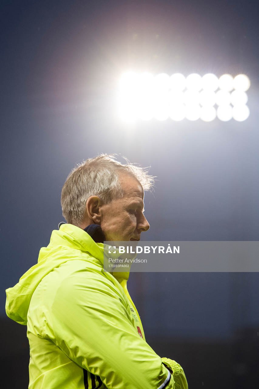 Sveriges förbundskapten Roland Nilsson