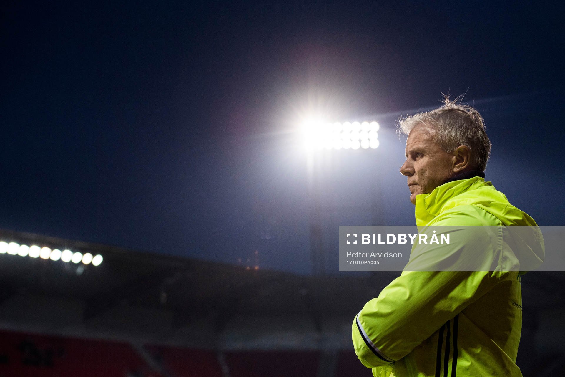 Sveriges förbundskapten Roland Nilsson