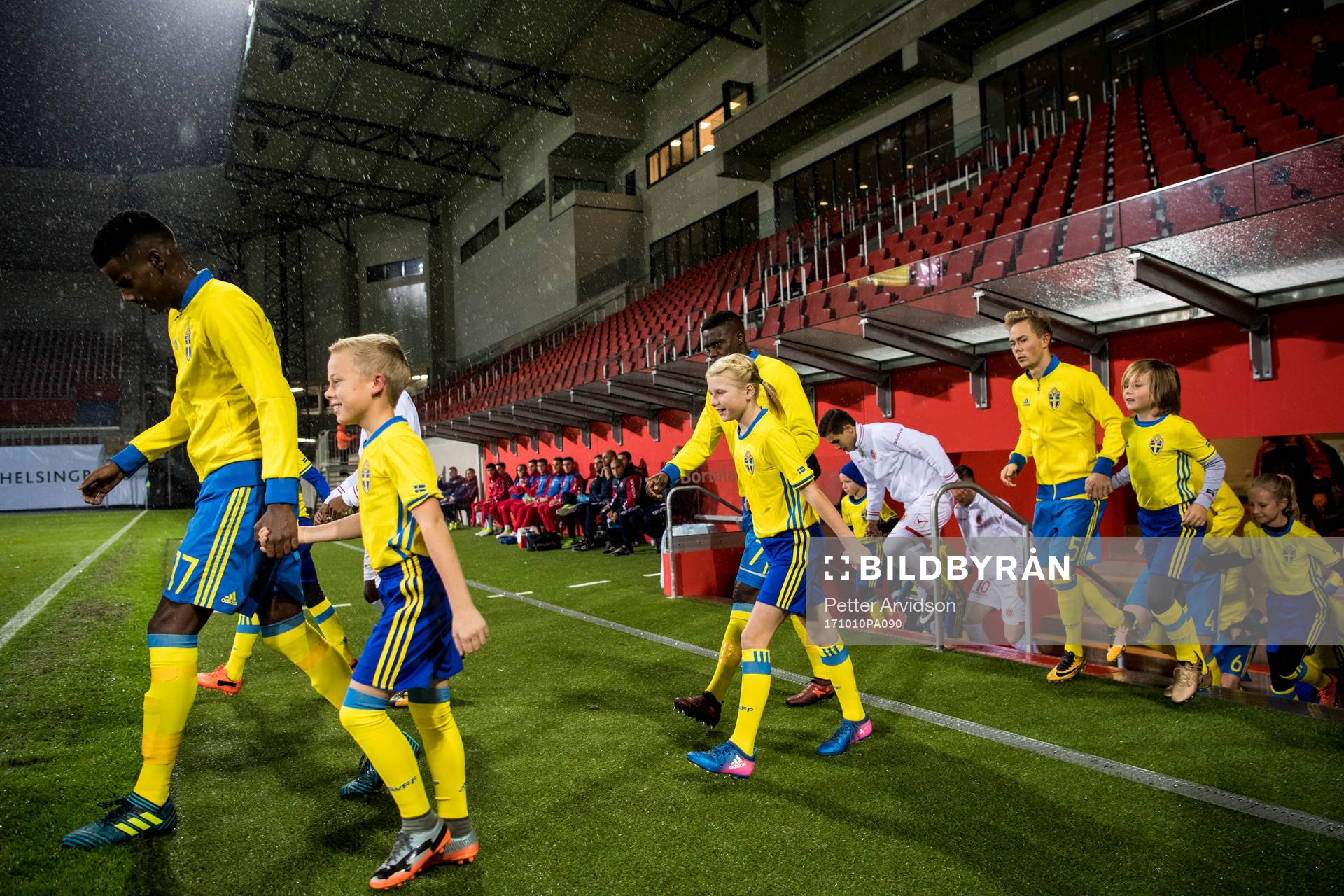 Sveriges Alexander Isak, Isak Ssewankambo och Joel