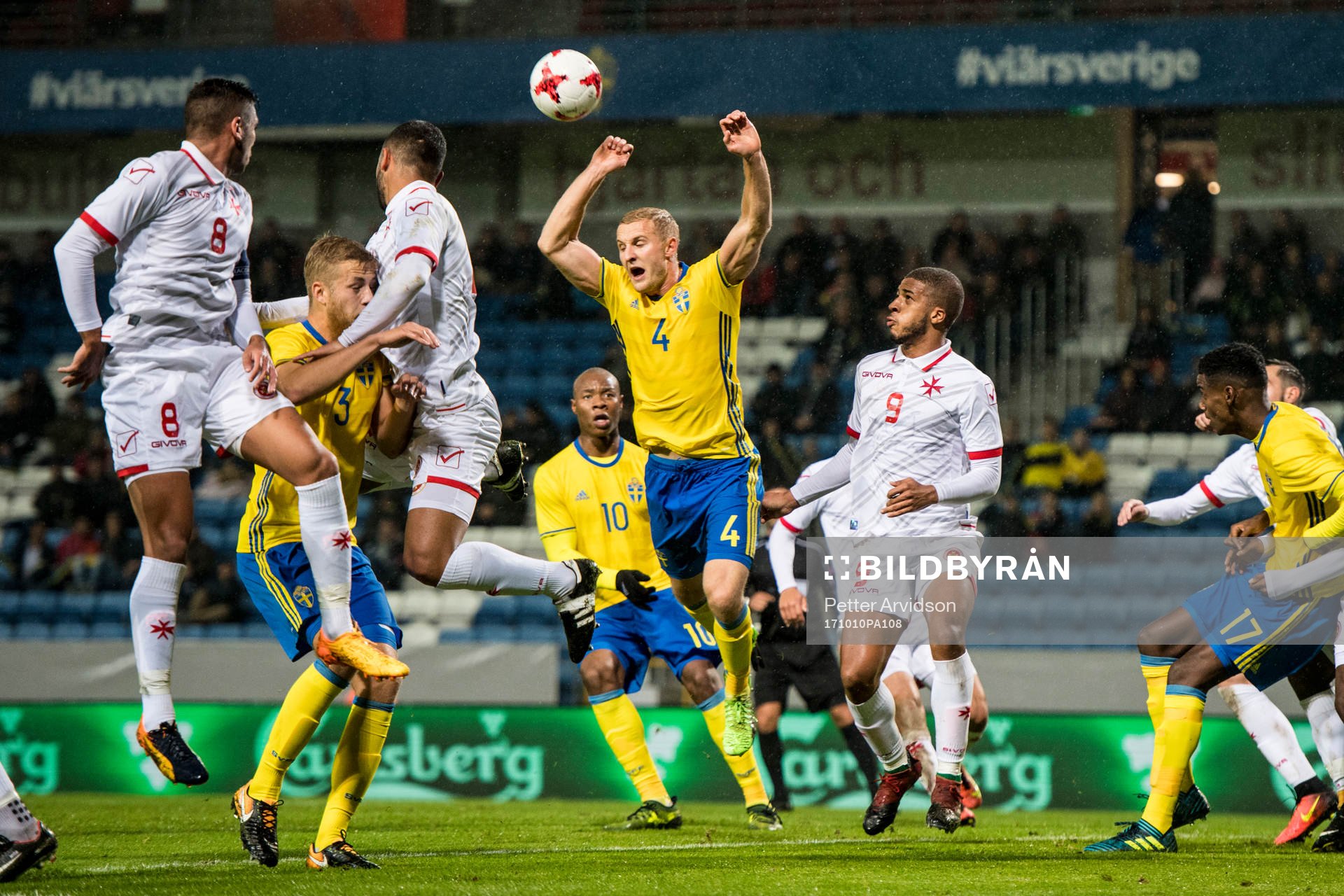 Sveriges Filip Dagerstål, Franz Brorsson och Carlos