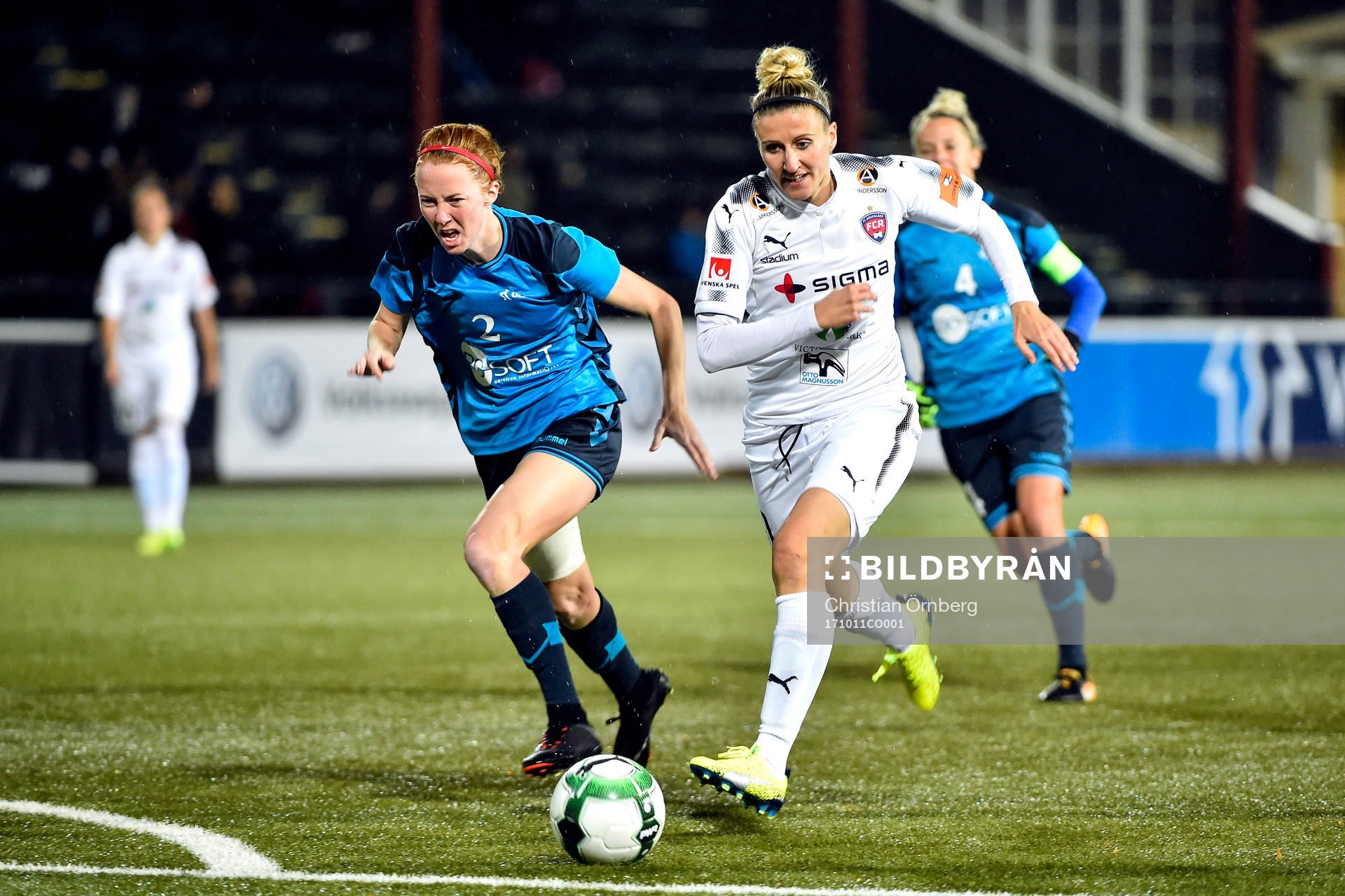 Olimpia Clujs Emily Victoria Richardson och Rosengårds