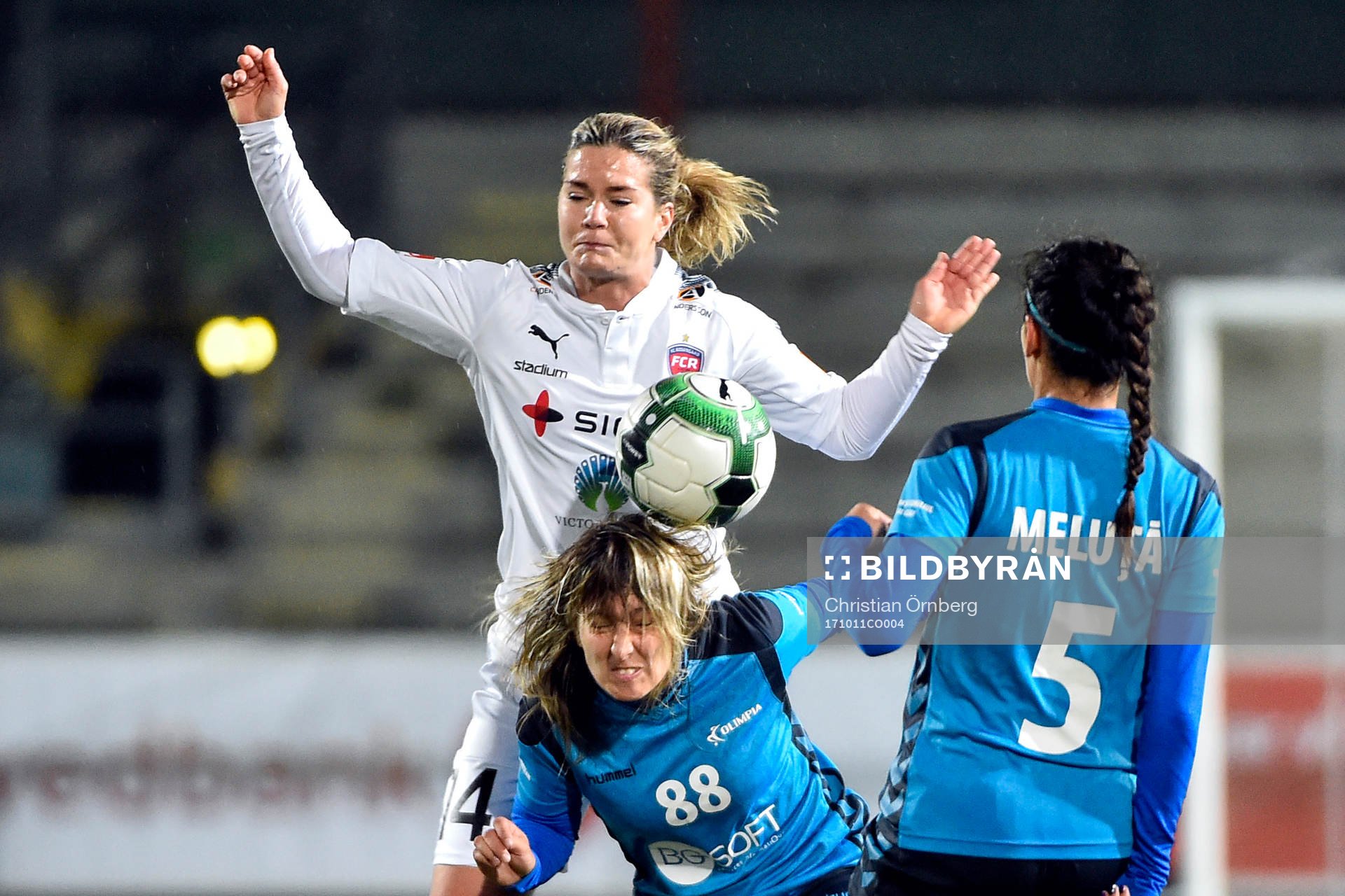 Rosengårds Hanna Folkesson och Olimpia Clujs Beatrice