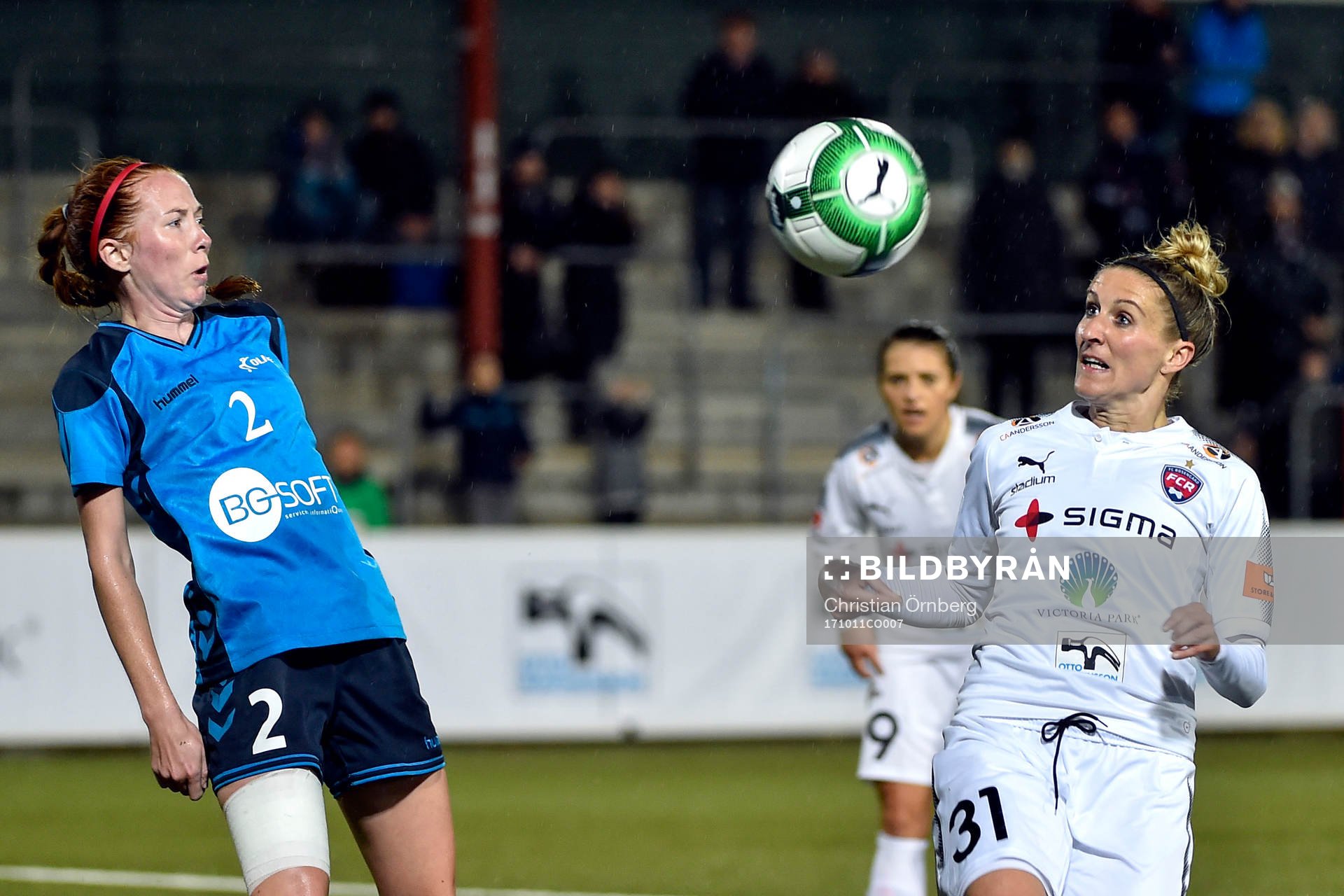 Olimpia Clujs Emily Victoria Richardson och Rosengårds