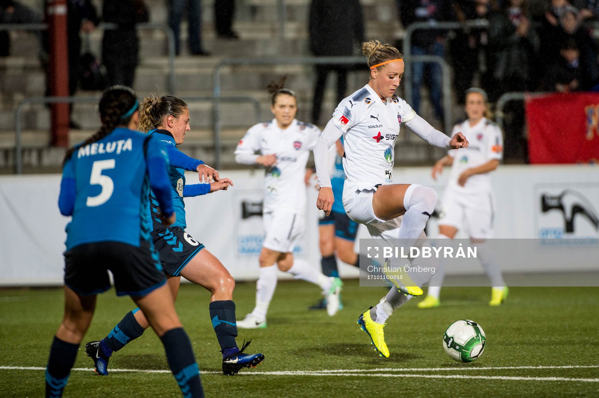 Rosengårds Sanne Troelsgaard Nielsen mot Olimpia Clujs