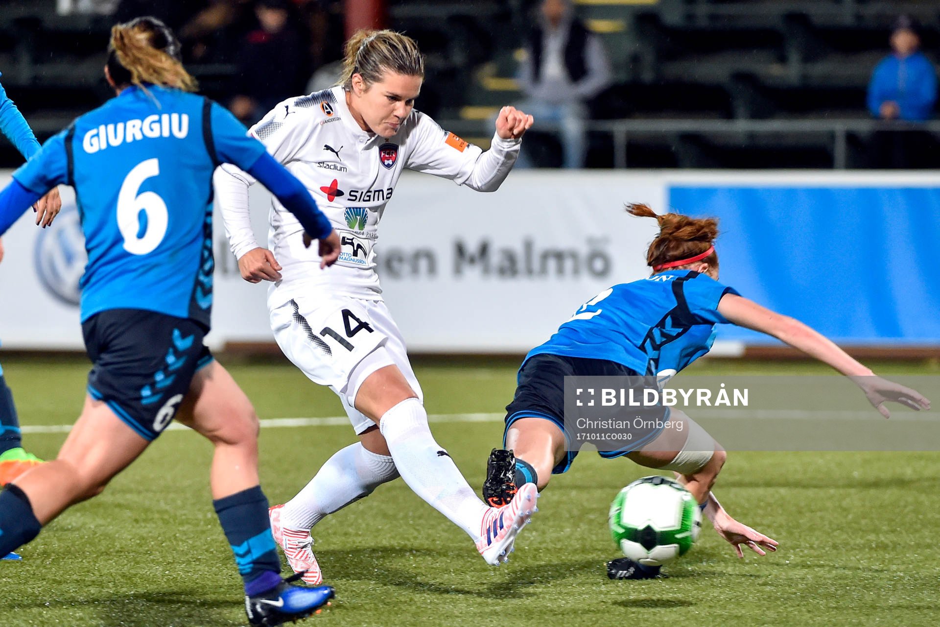 Rosengårds Hanna Folkesson gör  3-0