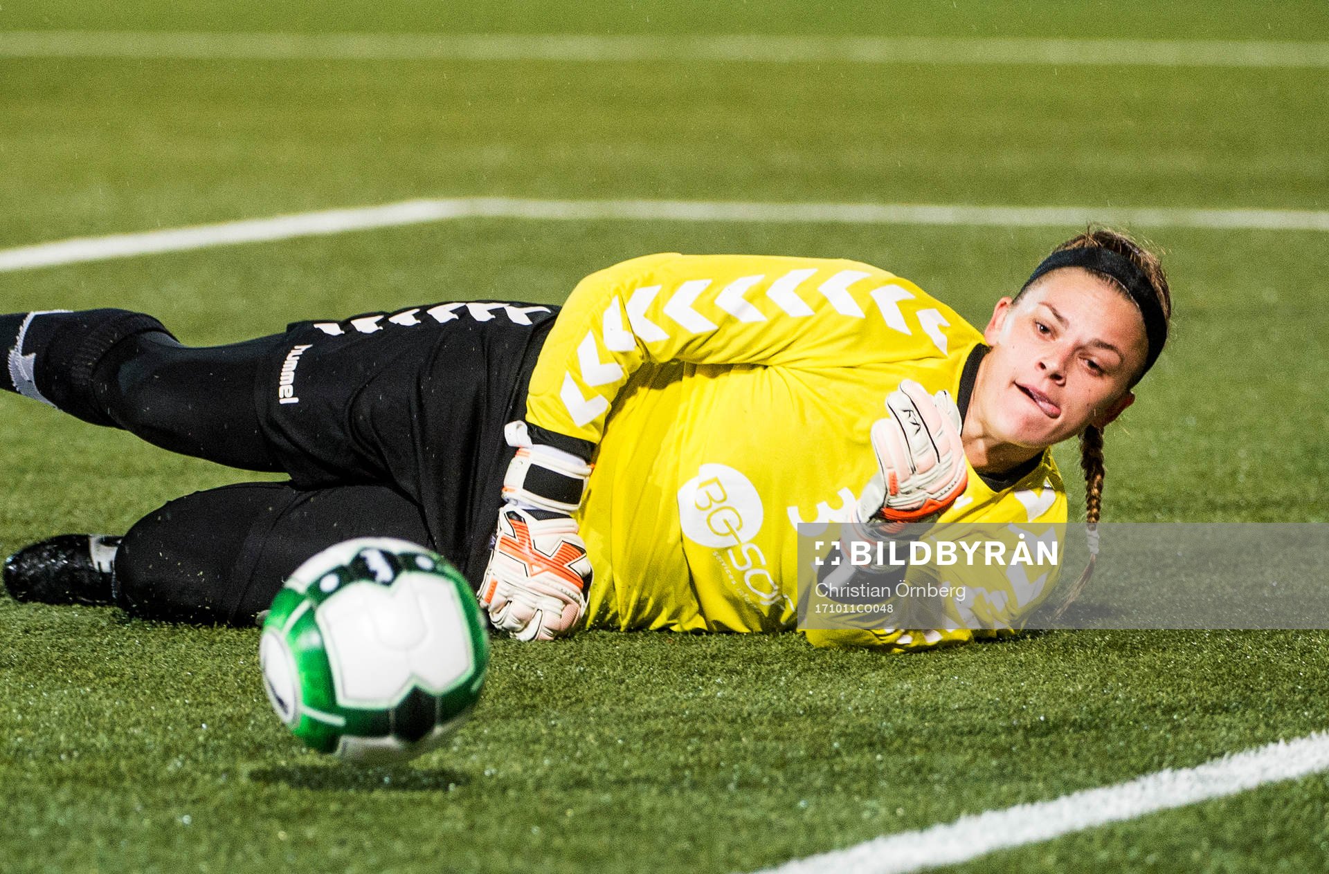 Olimpia Clujs målvakt Jillian McVicker
