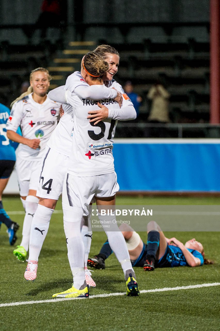 Rosengårds Hanna Folkesson jublar