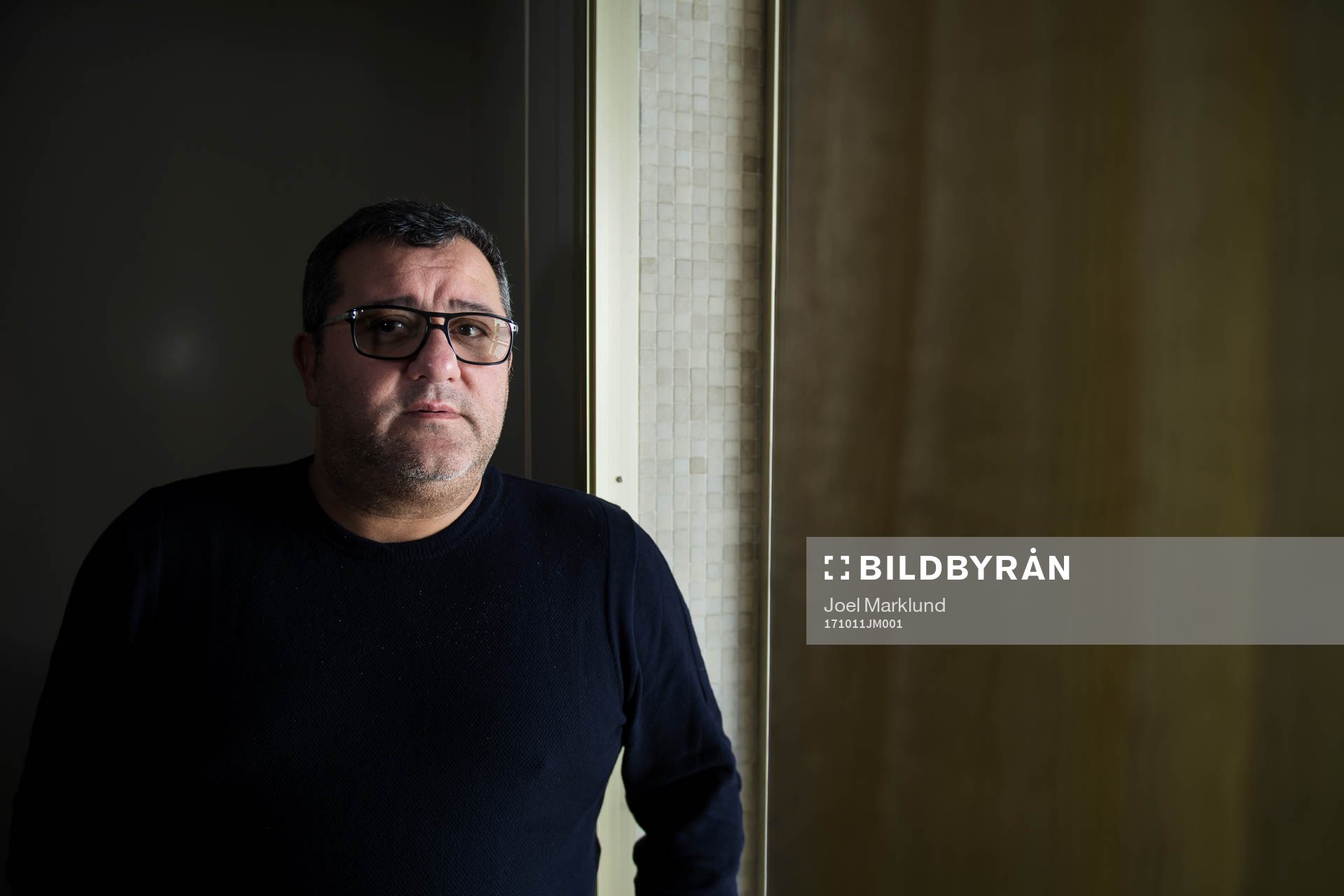 Spelaragenten Mino Raiola som företräder ett stort antal