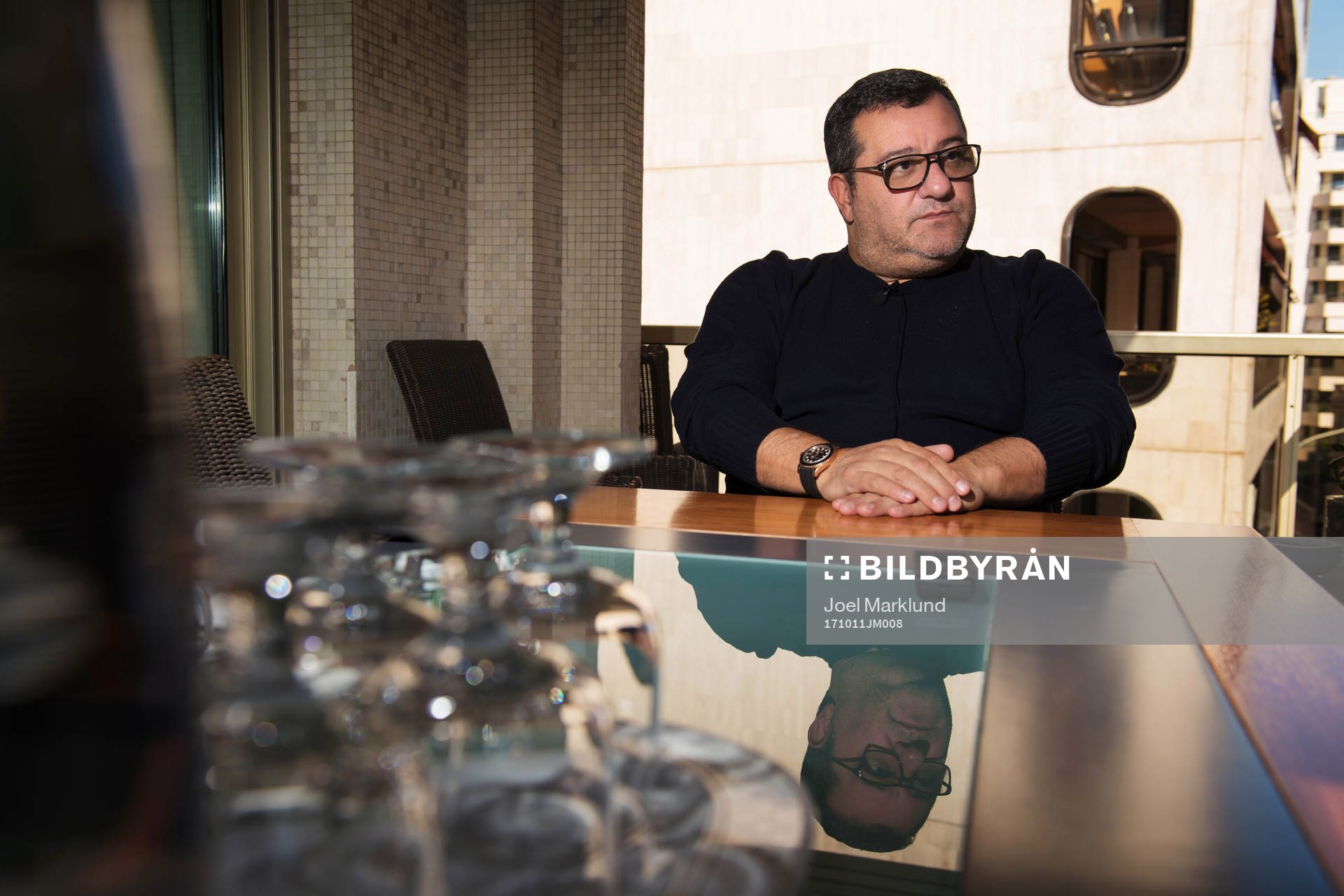 Spelaragenten Mino Raiola som företräder ett stort antal