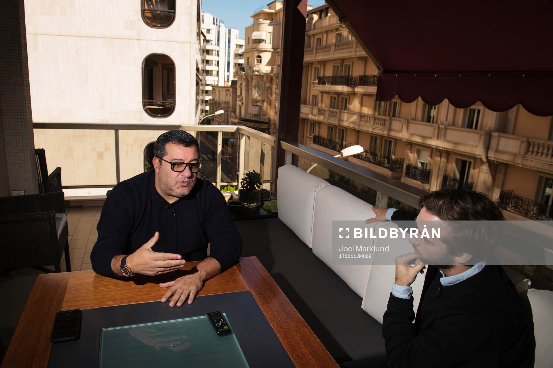 Spelaragenten Mino Raiola som företräder ett stort antal