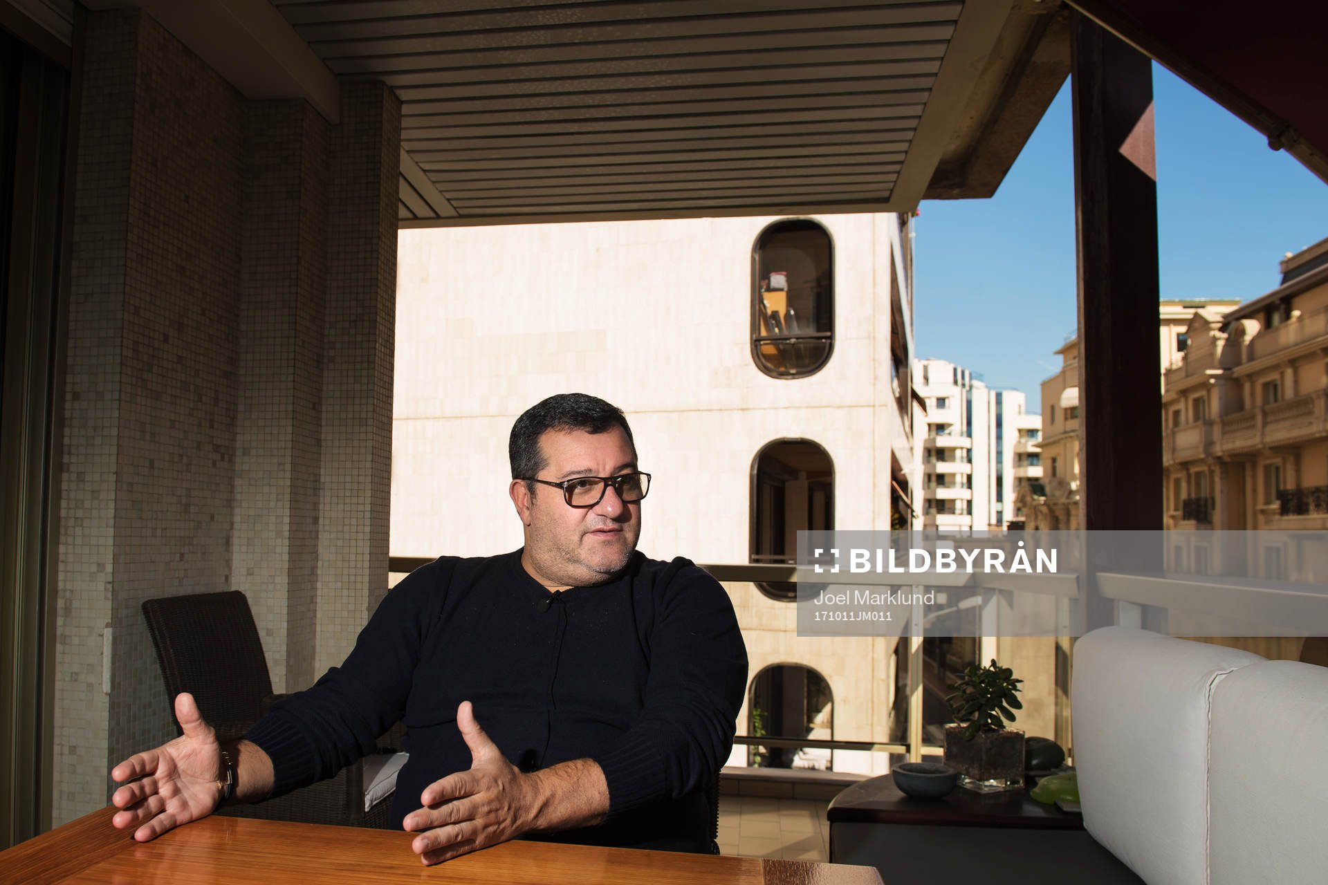 Spelaragenten Mino Raiola som företräder ett stort antal