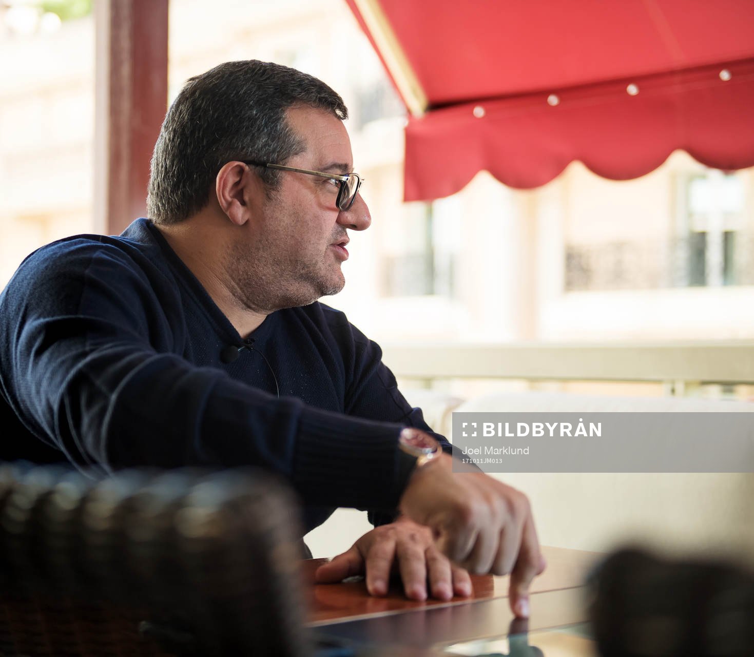 Spelaragenten Mino Raiola som företräder ett stort antal