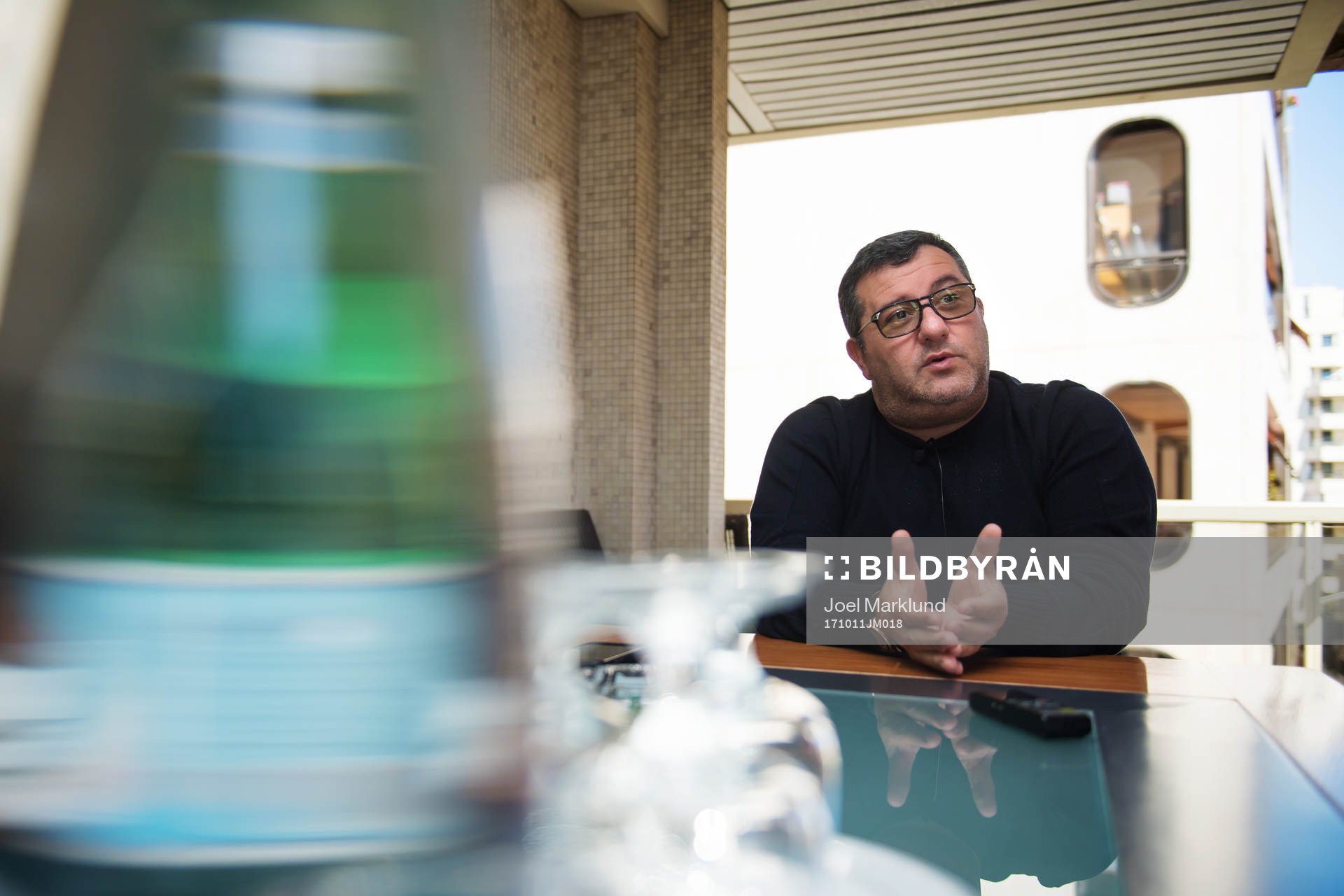 Spelaragenten Mino Raiola som företräder ett stort antal