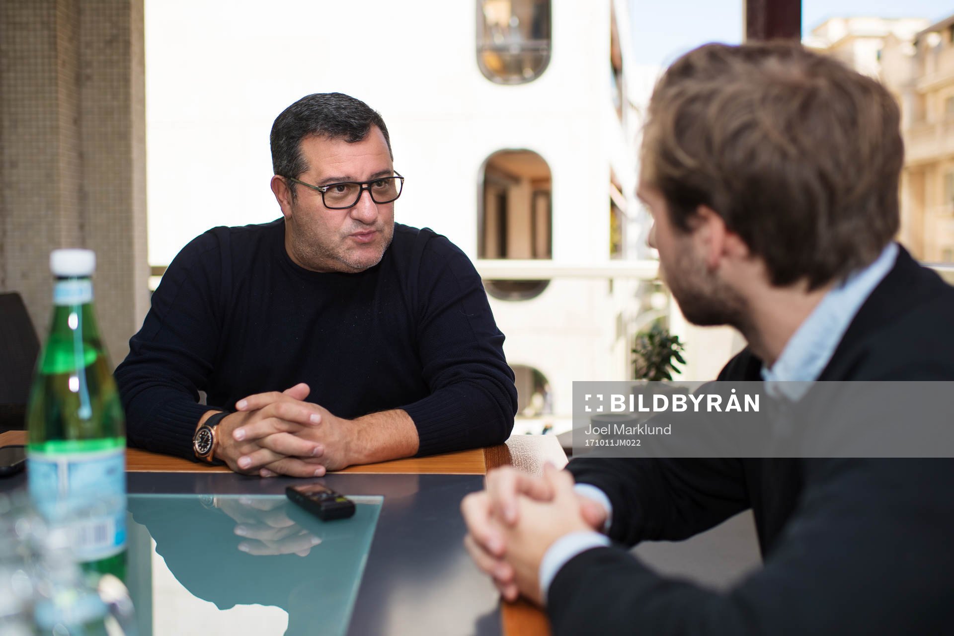 Spelaragenten Mino Raiola som företräder ett stort antal