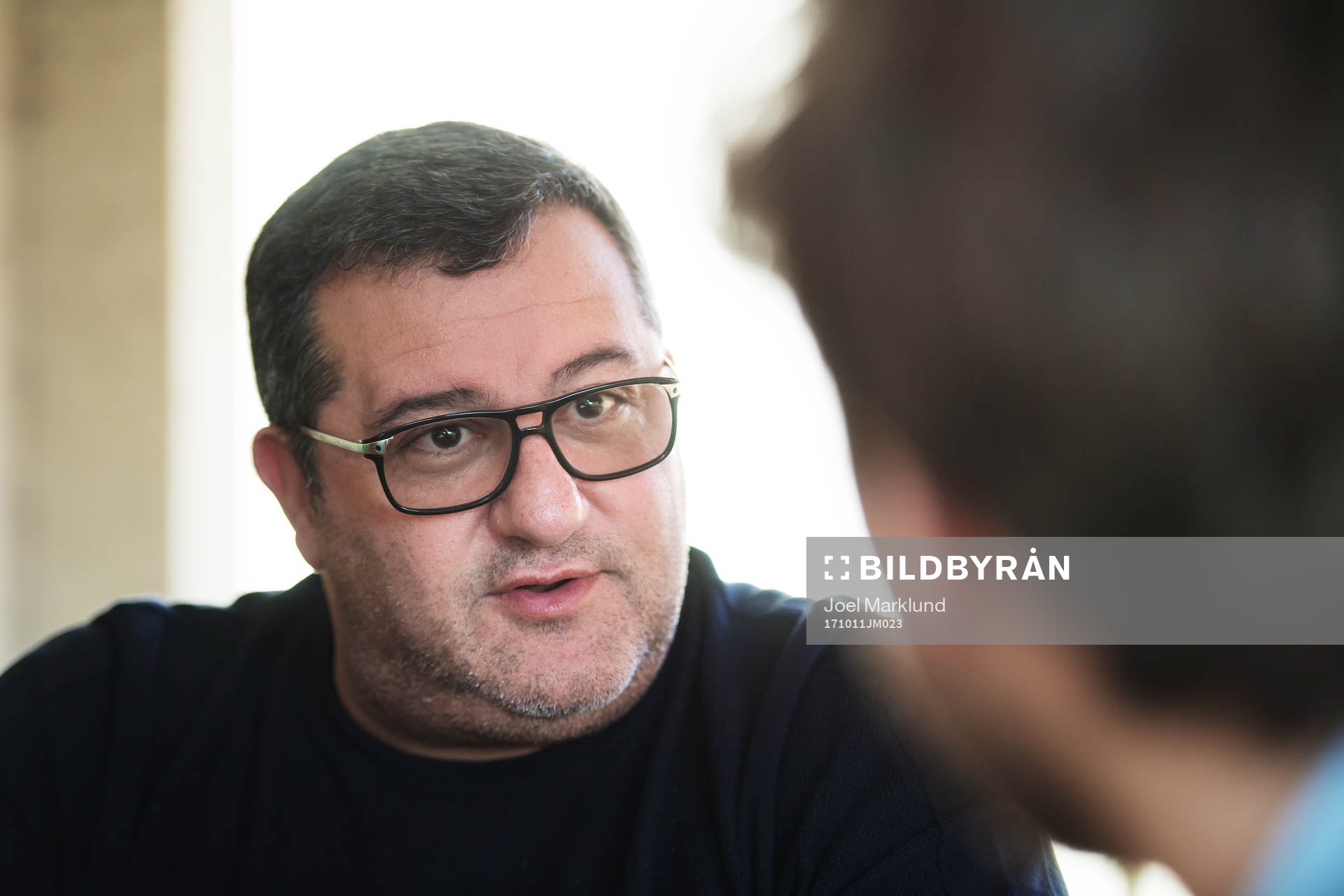 Spelaragenten Mino Raiola som företräder ett stort antal