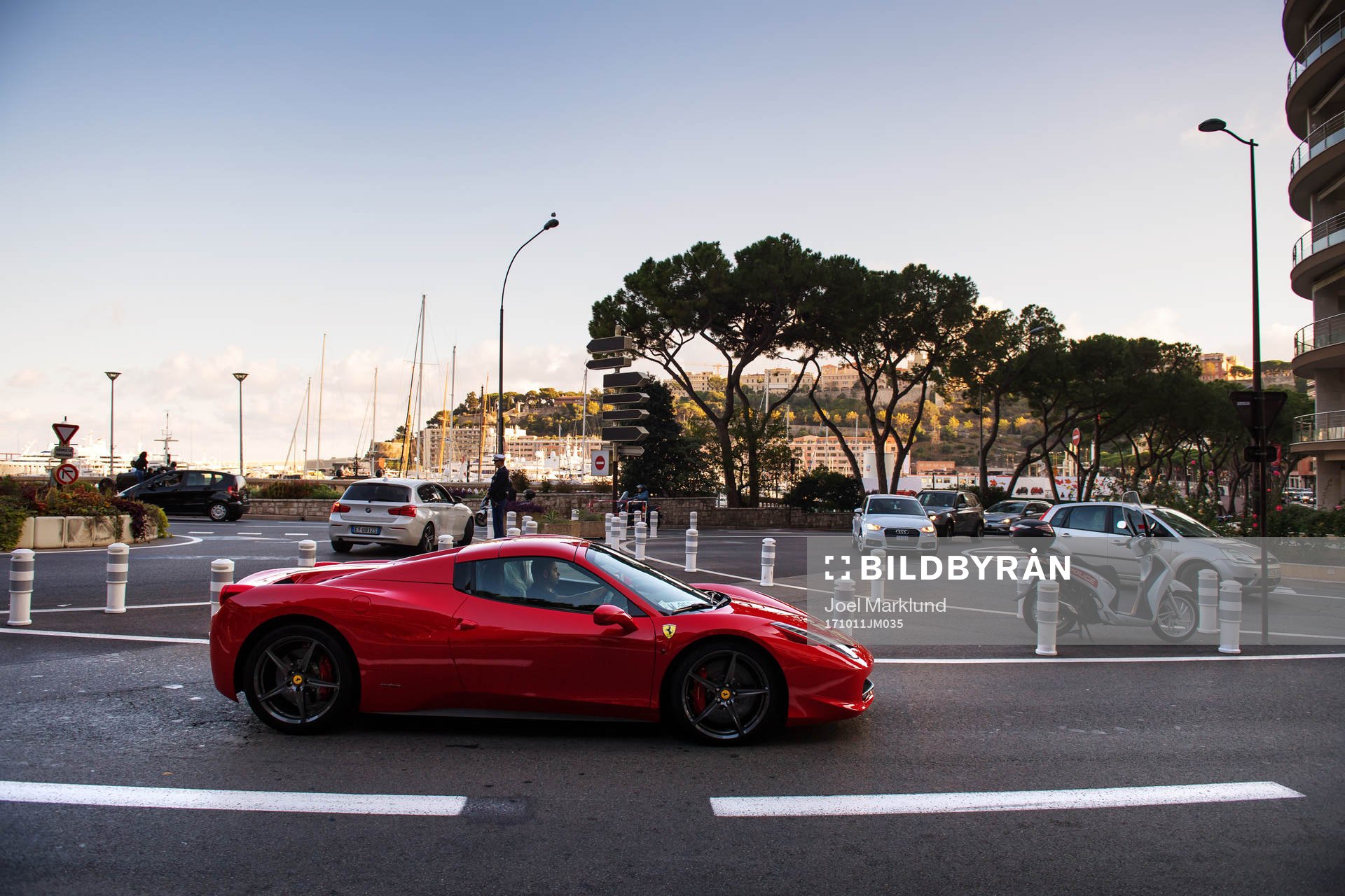 En Ferrari