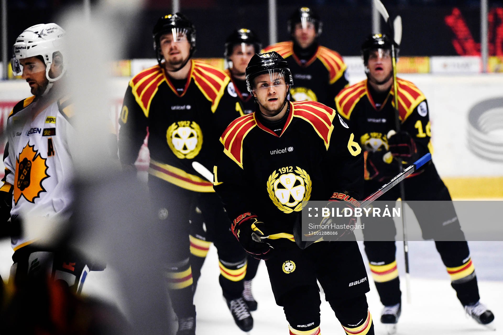 Brynäs Juuso Ikonen jublar