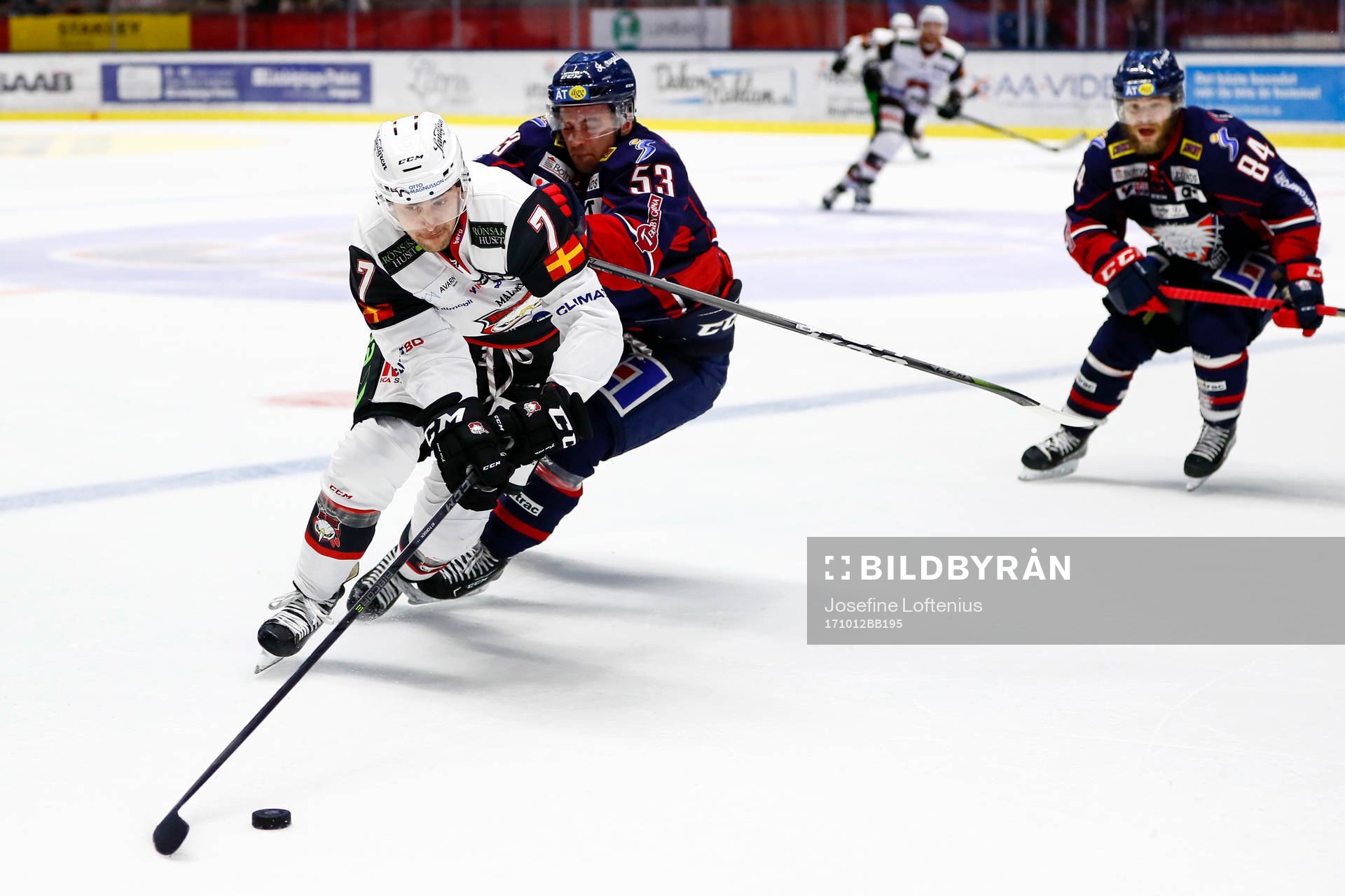 Malmö Redhawks Nils Andersson och Linköpings Eddie