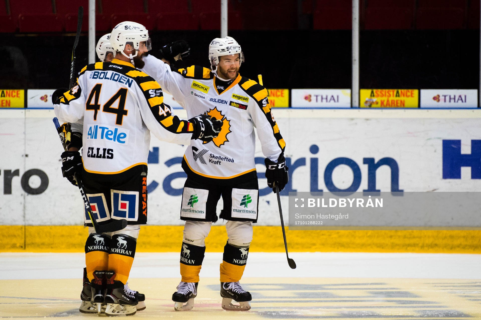 Skellefteås spelar jublar