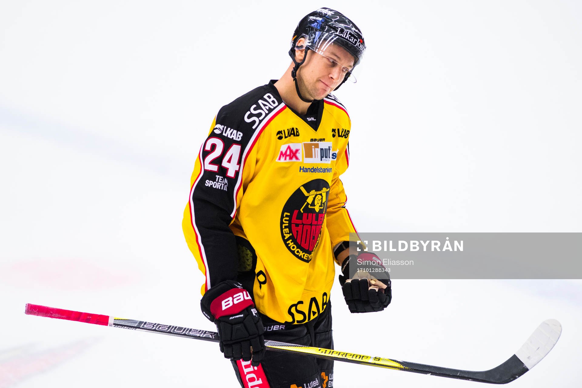 Luleås Johan Harju deppar