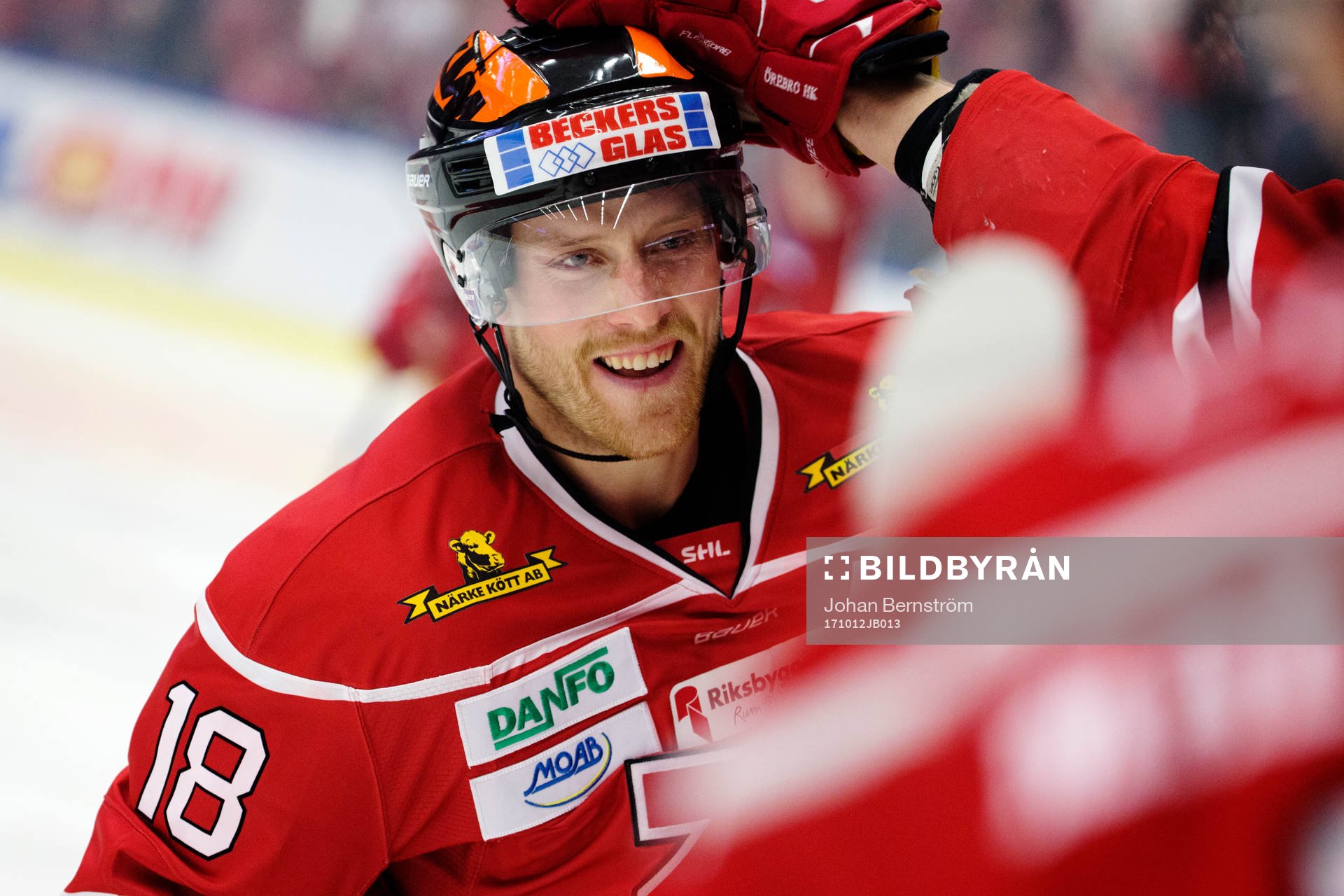 Örebros Joakim Andersson jublar