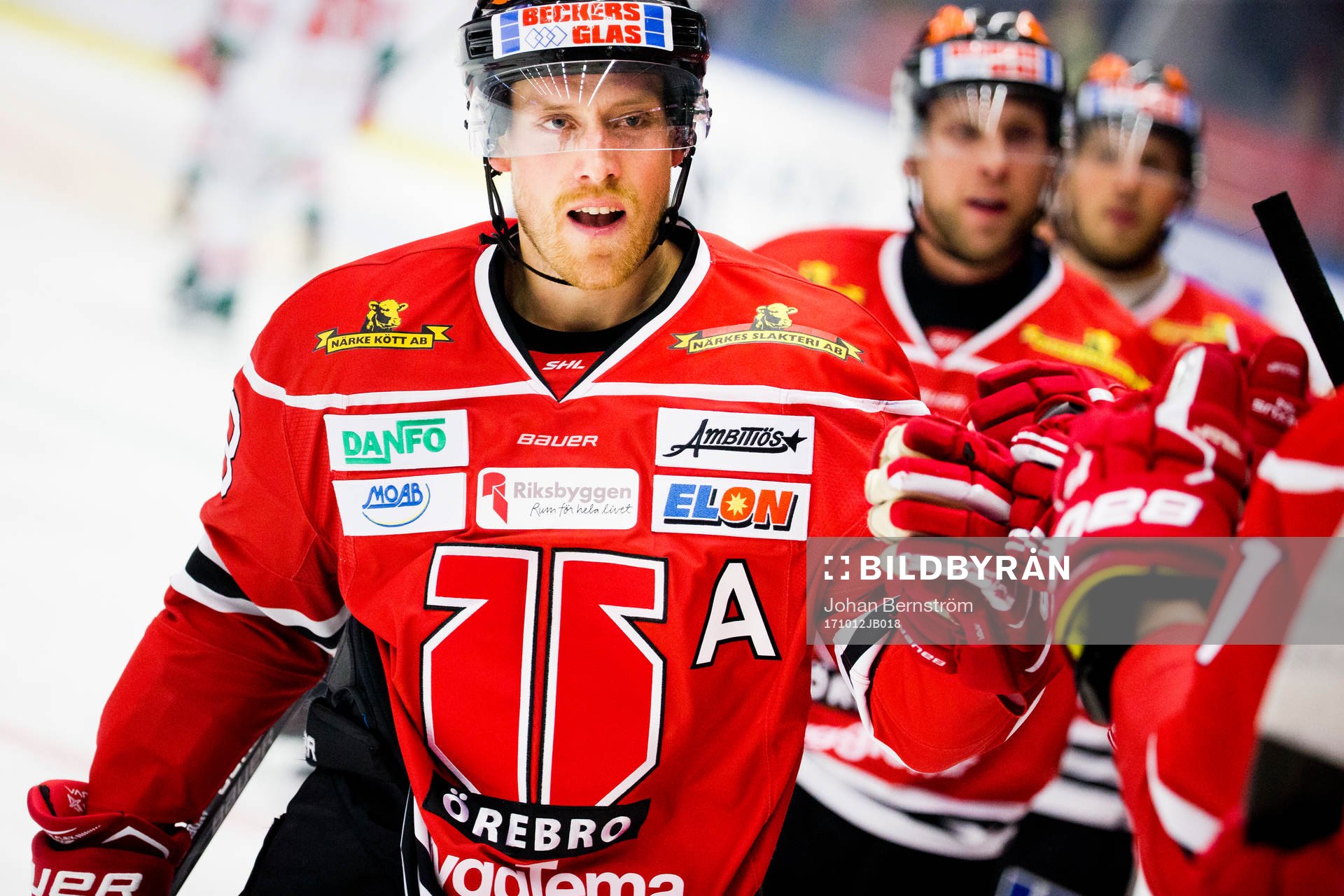 Örebros Marcus Weinstock jublar