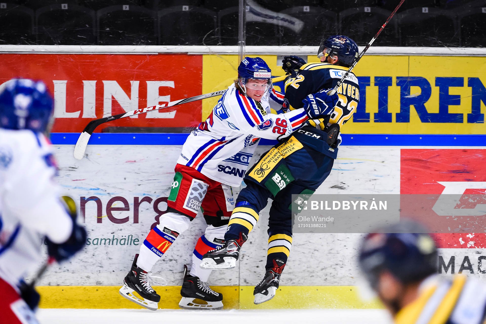 Oskarshamns Tom Hedberg   och Södertäljes Henrik Nyberg