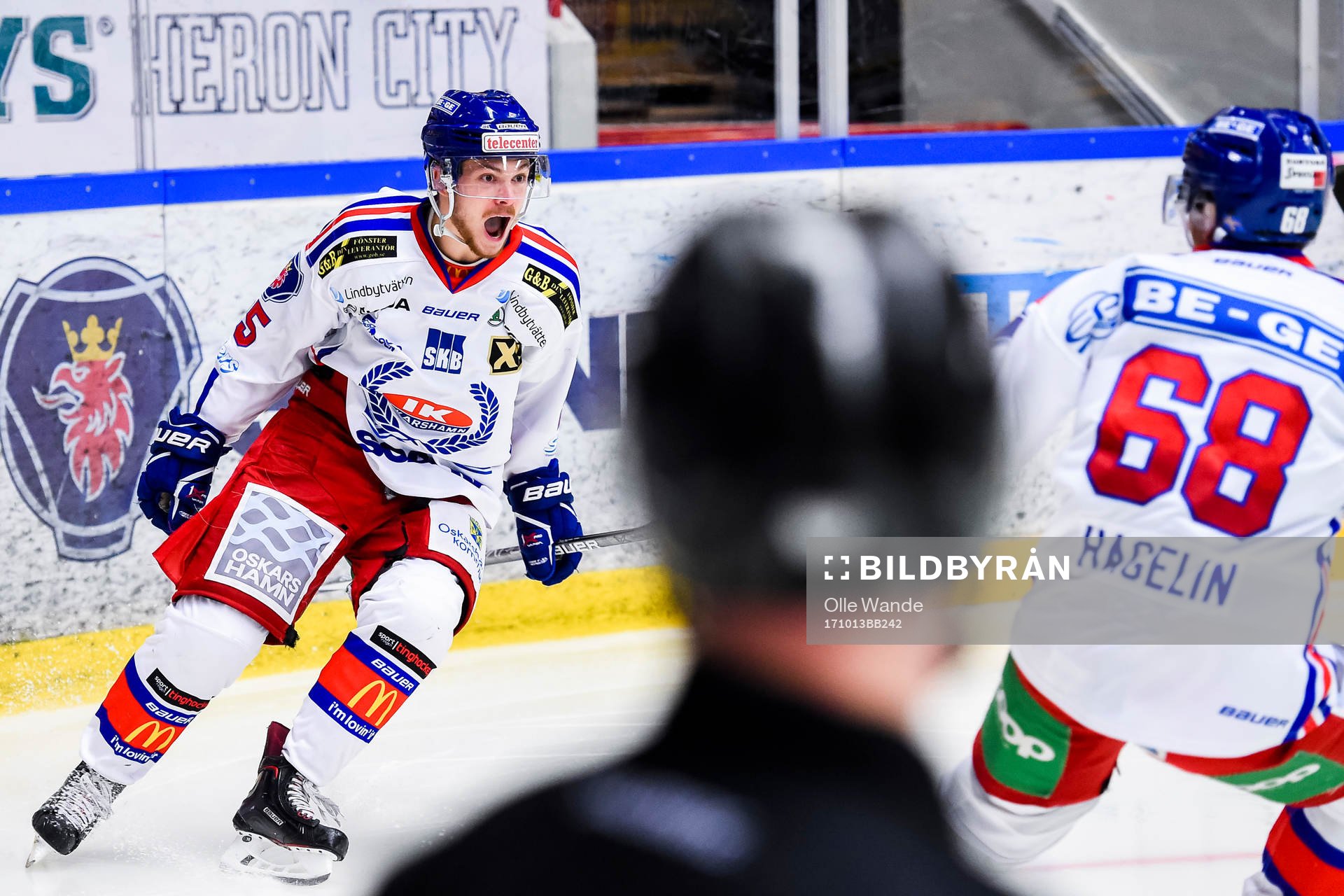 Oskarshamns Lucas Elvenes jublar