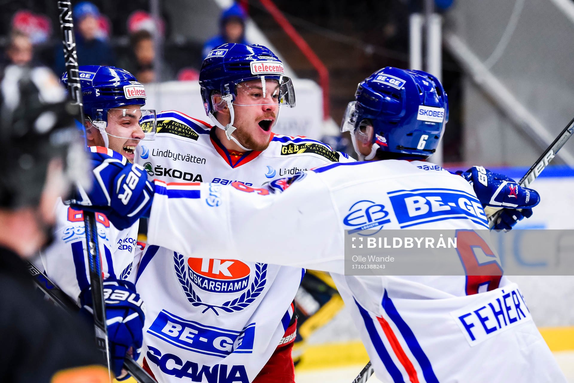 Oskarshamns Lucas Elvenes jublar