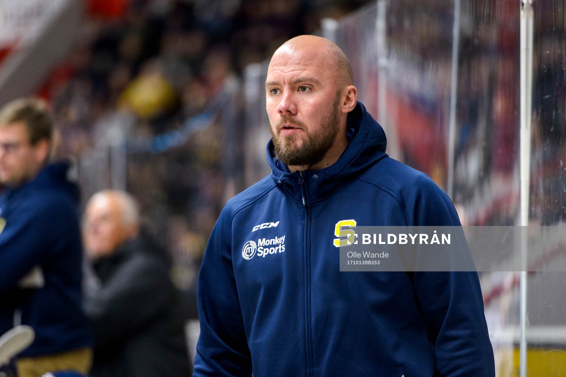 Södertäljes Nicklas Grossmann i båset