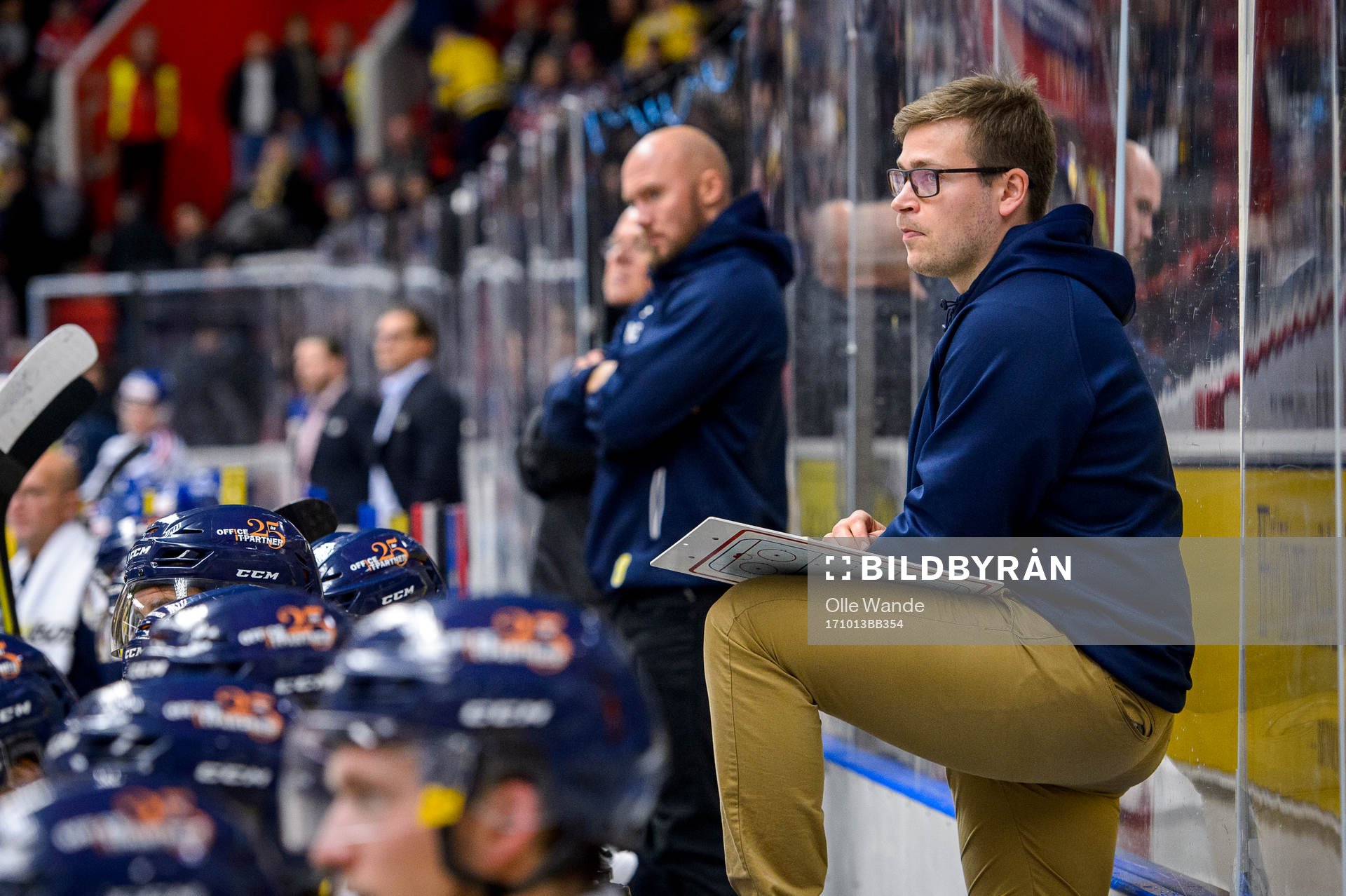 Södertäljes Dennis Bozic och Nicklas Grossmann
