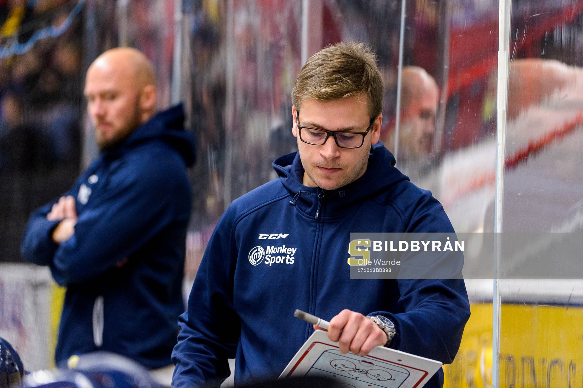 Södertäljes Dennis Bozic och Nicklas Grossmann