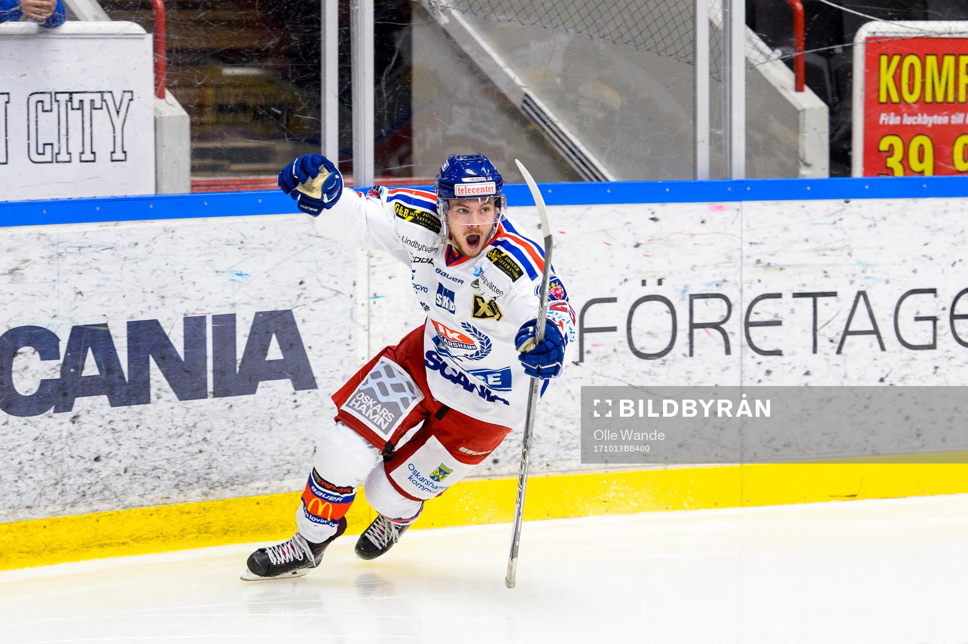 Oskarshamns Lucas Elvenes jublar