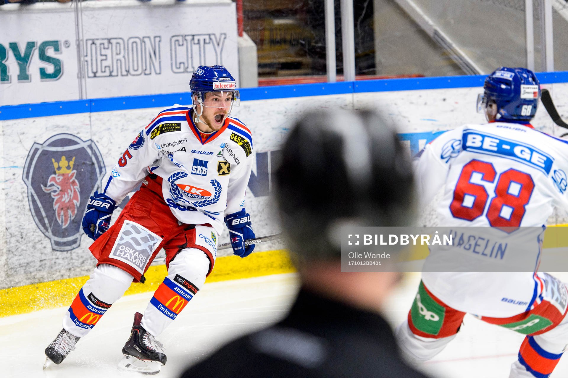 Oskarshamns Lucas Elvenes jublar