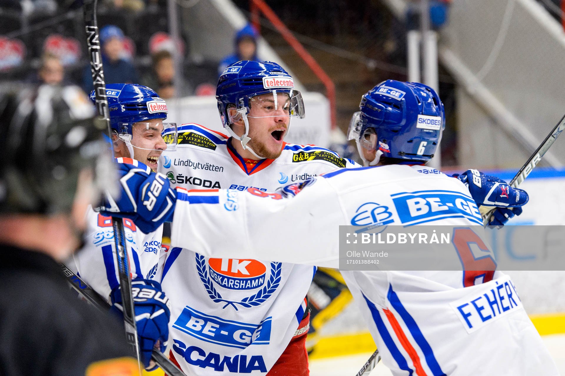 Oskarshamns Lucas Elvenes jublar
