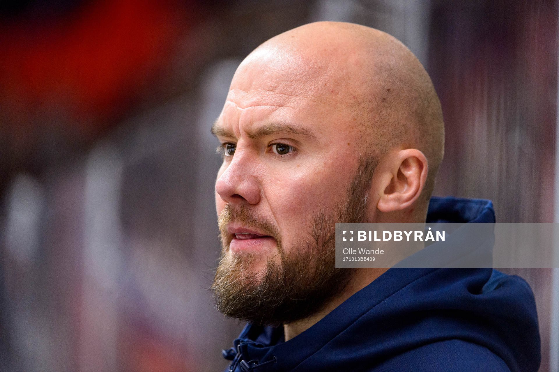 Södertäljes Nicklas Grossmann i båset