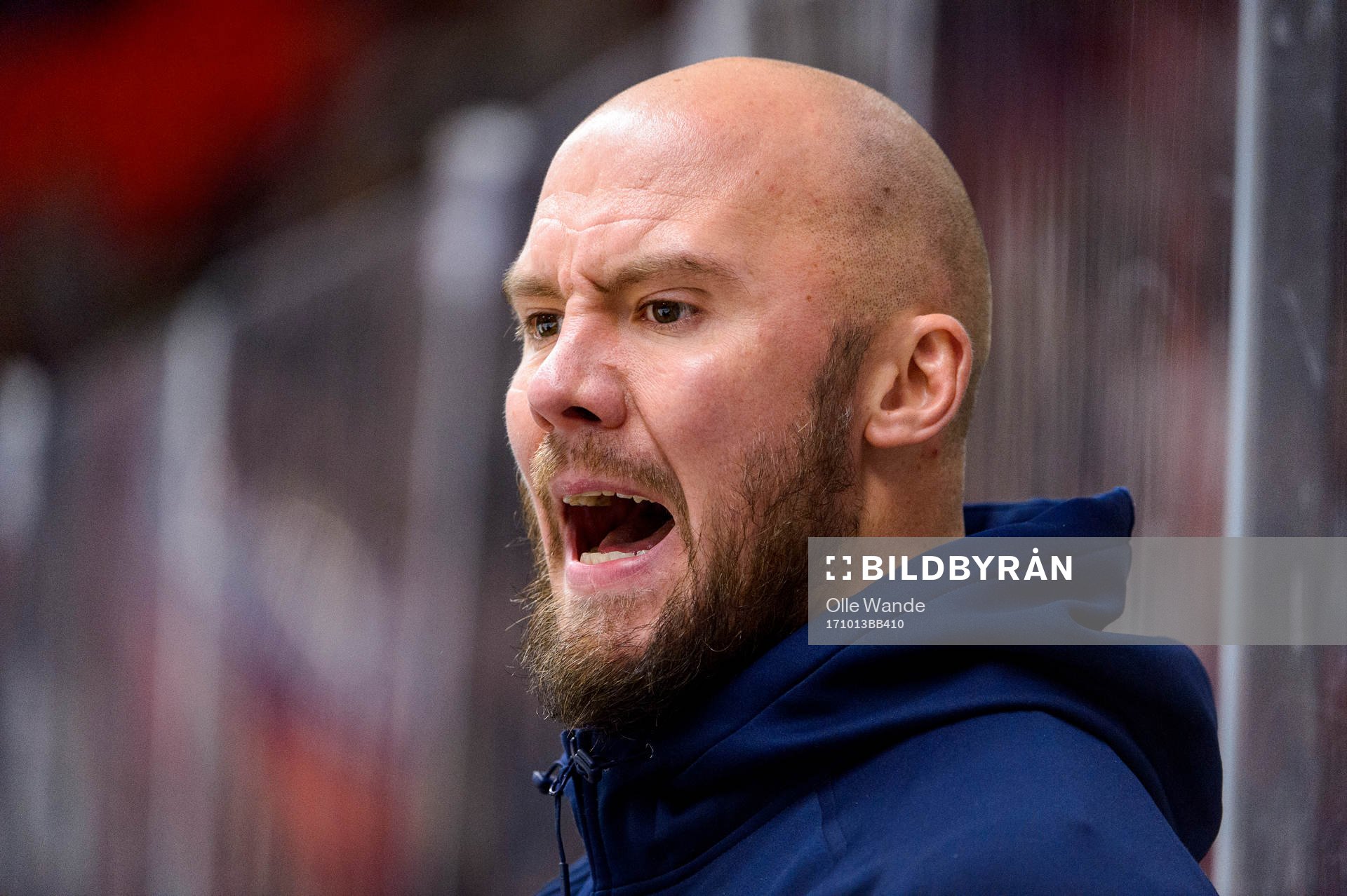 Södertäljes Nicklas Grossmann i båset